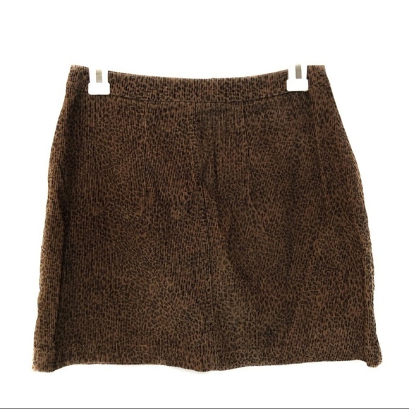 High Waisted Leopard-Print Skirt - Wild Fable - Picture 5 of 8